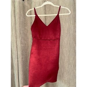 Maroon dress